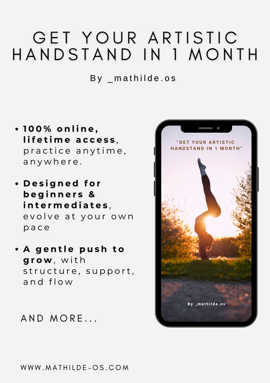 Get your Artistic Handstand in 1 month